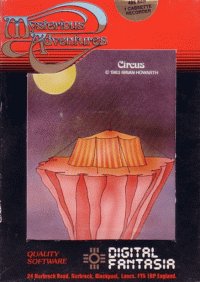 Circus ZX Spectrum US box art